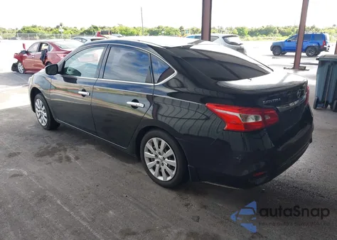 2017 Nissan Sentra S из США, поврежденный, VIN 3N1AB7AP2HY263842